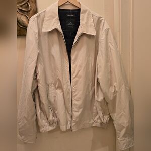 Nautica Men's Light Beige Windbreaker Jacket XL